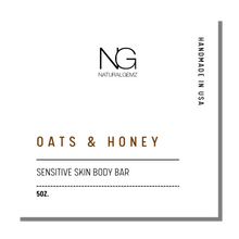 Load image into Gallery viewer, Oatmeal &amp; Honey Sensitive Skin Bar (Unisex Item)
